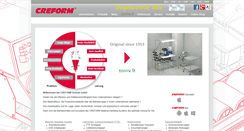Desktop Screenshot of creform.de